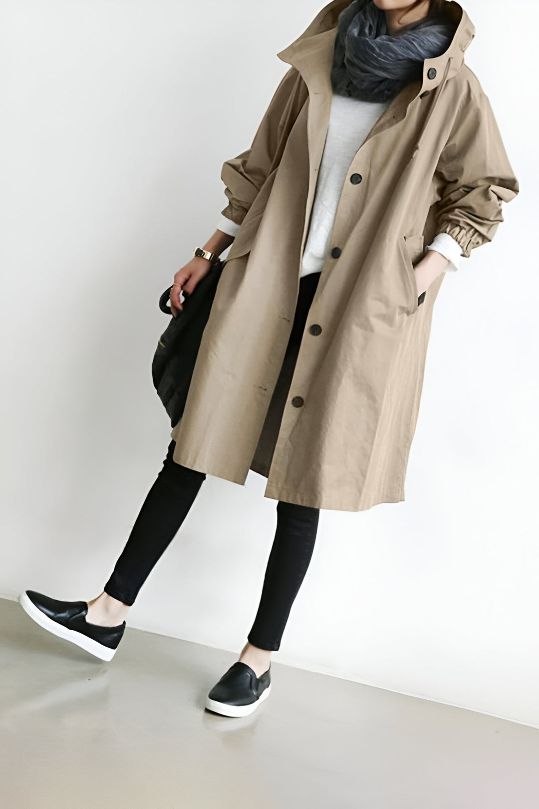 Maria™ | Oversized lätt trenchcoat